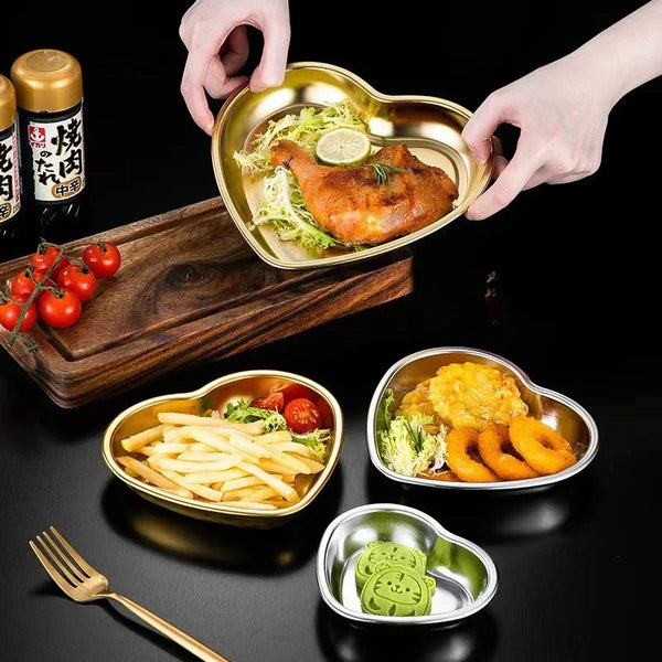 Heart Stainless Steel Bowl