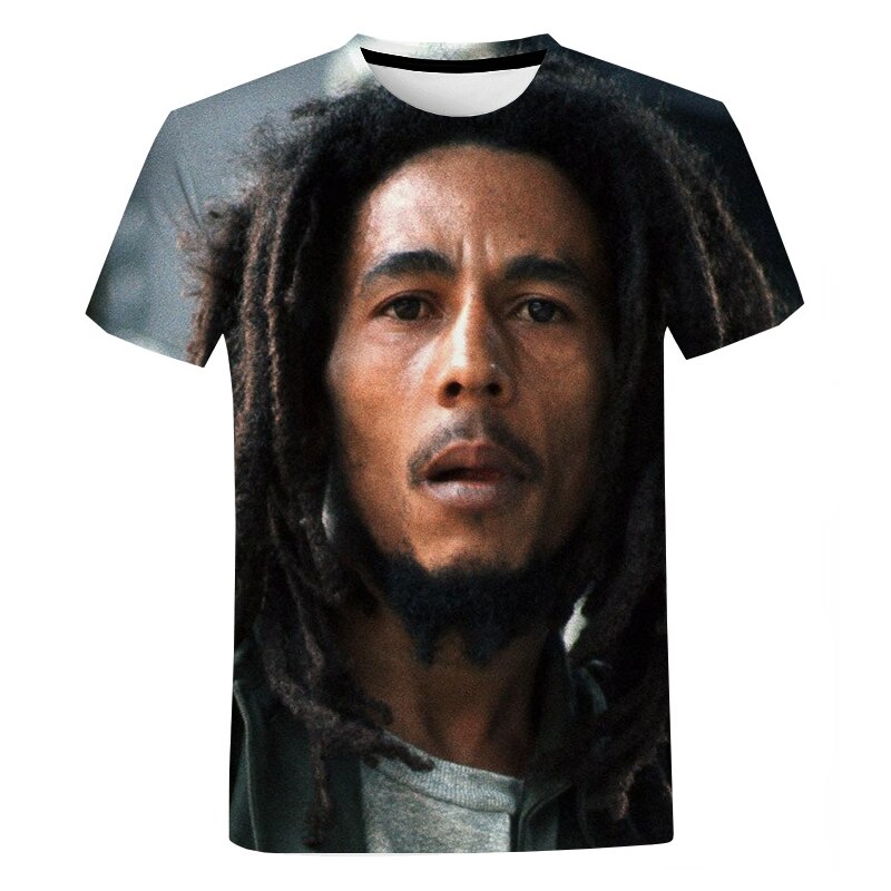 Bob Marley Graphic 3D Men T-Shirts
