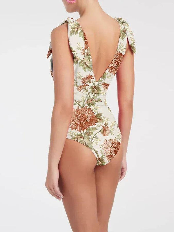 Vintage style one piece swimsuit - Sexikinis Swim - Gifts for You 'n Me
