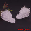 Dragon Head Statue Natural Gemstone - Clear Quartz - Clear Quartz / 10pcs