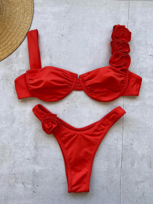 Flower Diva two piece swimsuit - Sexikinis Swim