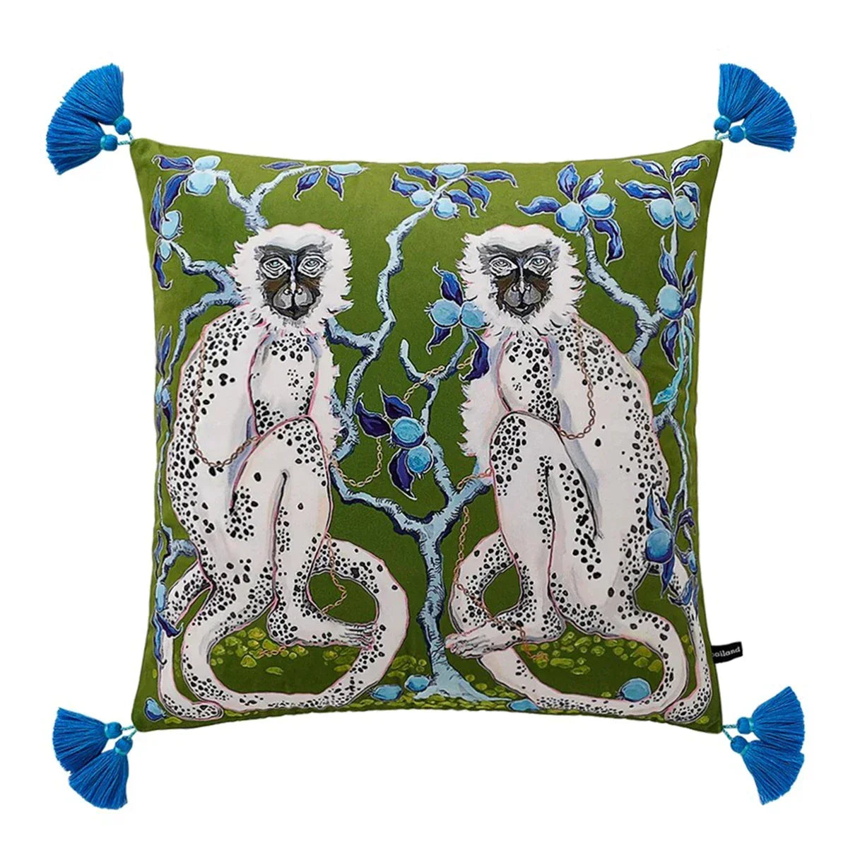 Cheetah Tassel Cushion Cover