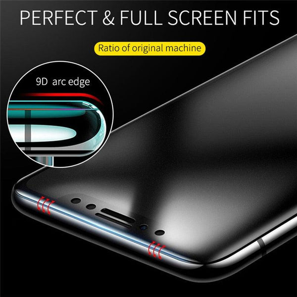 4pcs Soft Matte Ceramic Film Screen Protector for iPhone 14 13 12 Pro Max 11 XR XS X 8 7 plus SE20 Anti-broken Not Glass Film  Matte Finish Tempered Glass Screen Protector for iPhone