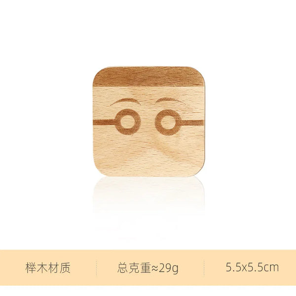 1Pc Star Moon Wooden Hook Multi-Purpose Key Holder Coat Storage Rack Wall Self Adhesive Hook Children Room Decoration Gadgets