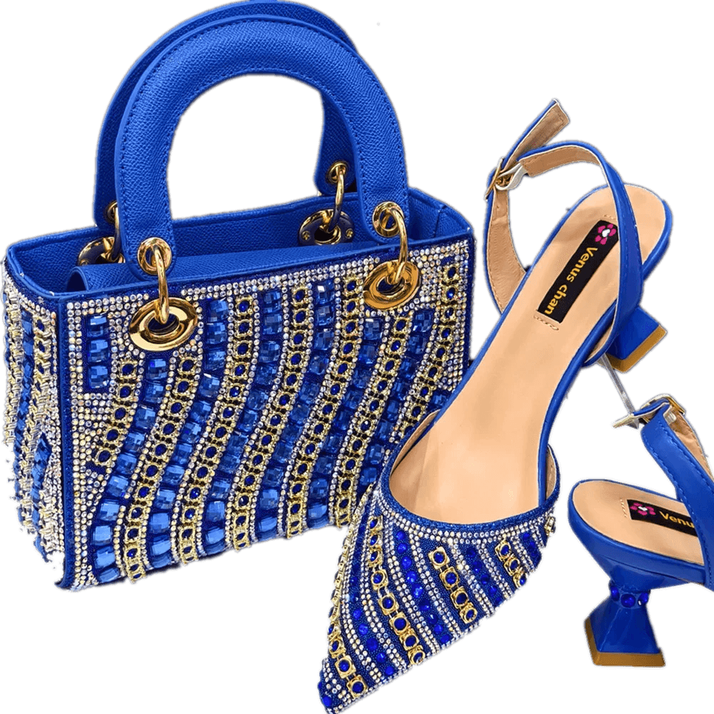 Matching Women Shoe and Bag Set ED130