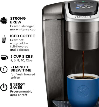 Single Serve K-Cup Pod Coffee Maker, with Strength and Temperature Control, Iced Coffee Capability, 8 To 12oz Brew Size