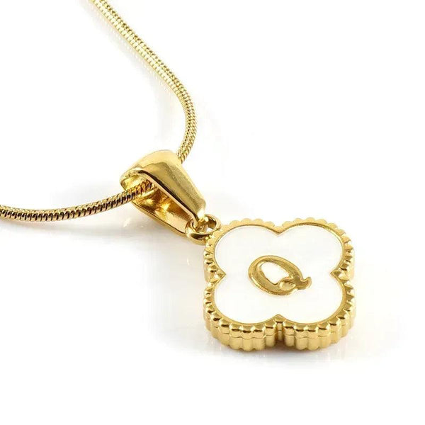 Lucky Clover Stainless Steel Pendant Necklace - Sexikinis Swim - Gifts for You 'n Me