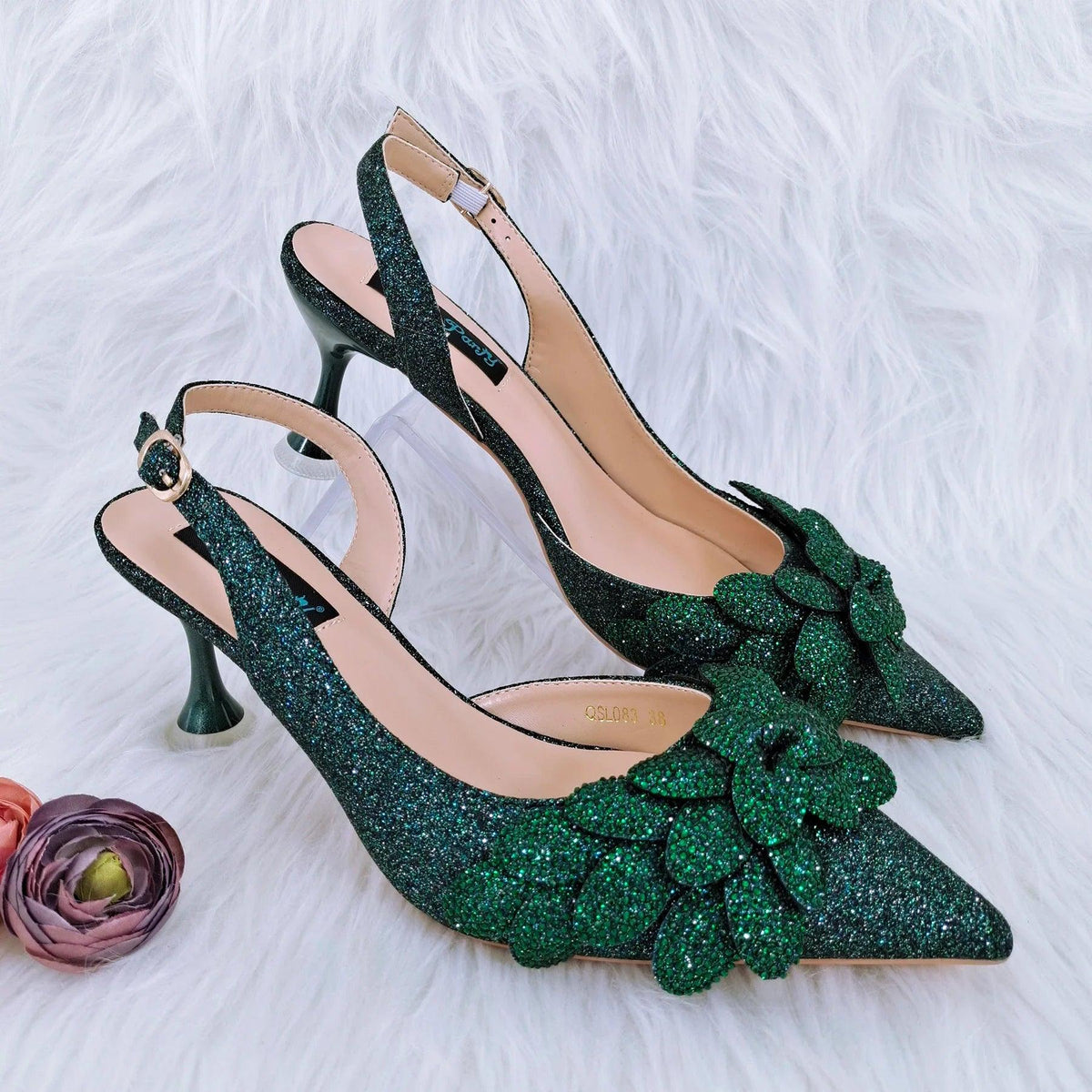 Latest Ladies Bag and Shoes Set EDN106