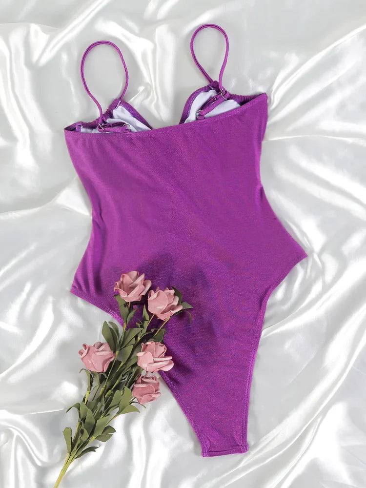 Peony one piece swimsuit - Sexikinis Swim