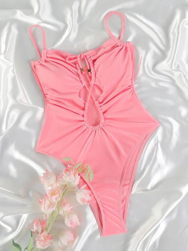 Peony one piece swimsuit - Sexikinis Swim