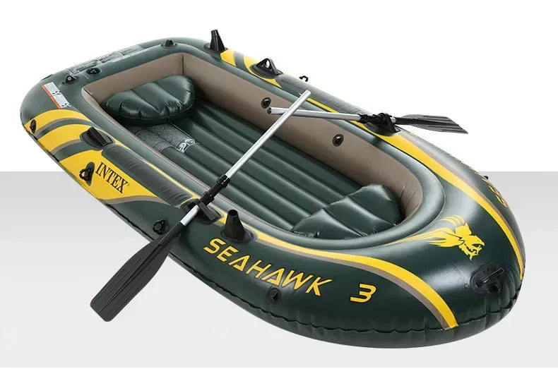 Multi-kayak Inflatable Boat INTEX68347 Sea Eagle Series Raft Thickened Fishing Boat Drift Charging Valve Outdoor Assault Boat