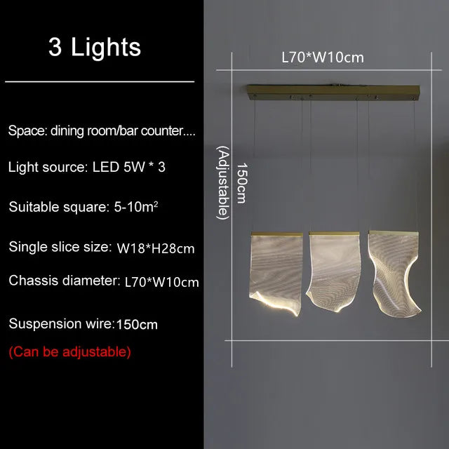 Modern Guide Ceiling Chandelier