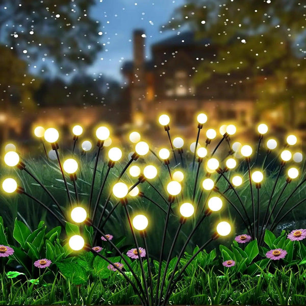 Upgraded Solar Firefly Garden Lights – Outdoor Waterproof Decorative Lights
