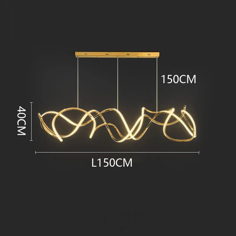 Sleek LED Pendant Lamp