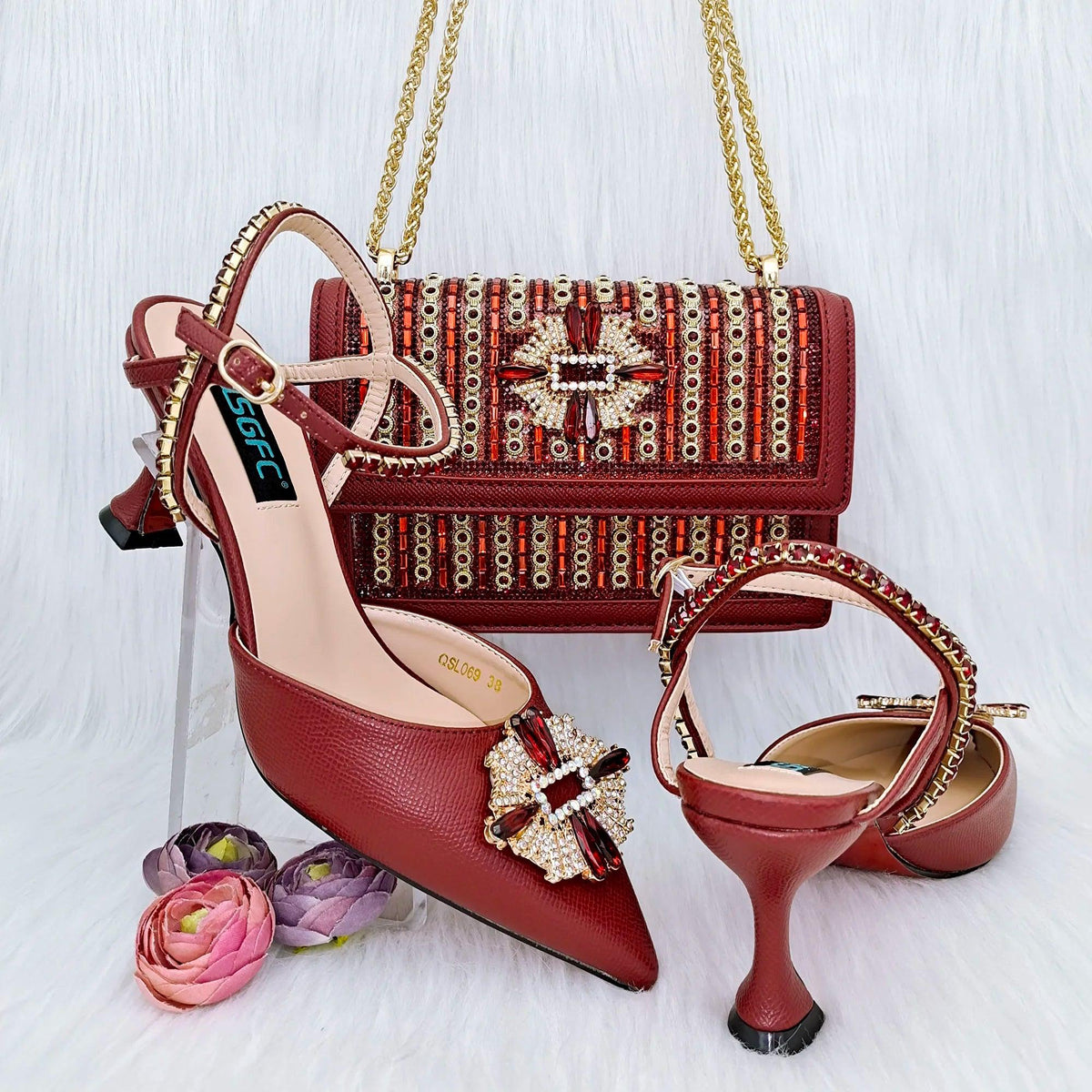 Italian Shoes And Bag Sets HGG1-20