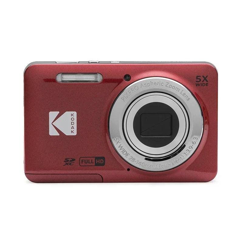 KODAK PIXPRO FZ55-RD 16MP Digital Camera 5X Optical Zoom 28mm Wide Angle 1080P Full HD Video 2.7