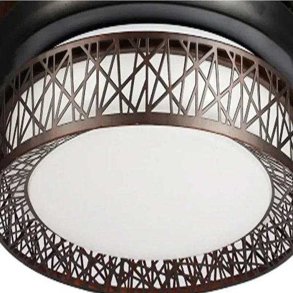 DecorBites™ Gold Ceiling Fan Lights Remote Control 36/42inch Dining Bedroom Living Luminaria Decorbites