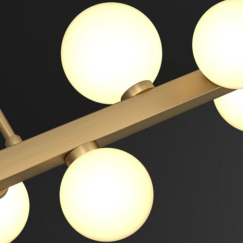 White Scandinavian LED Fixture