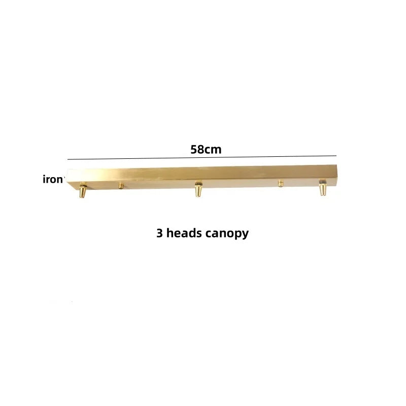 Aluminum LED Pendant Light Travertine E27 Base
