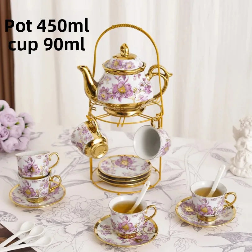 European Sle Cerc Coffee Cup And Plate Set ternoon Tea Set Electroplated Coffee Utensils 3 Piece Set ular Model