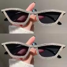 Rhinestone Cat Eye Sunglasses for Women - Party, Bar, and Nightclub Eyewear