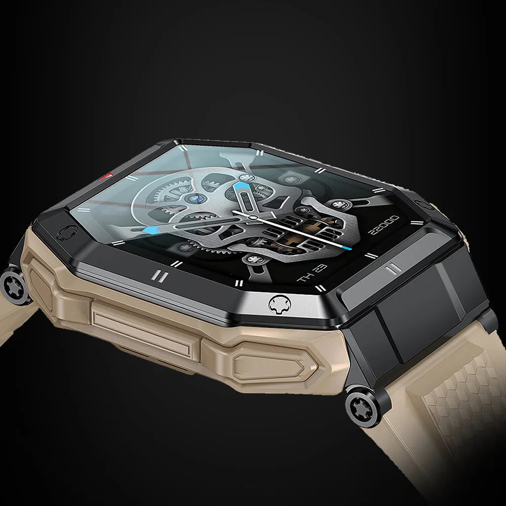 K55 outdoor three-proofing smart watch 1.85-inch large screen Bluetooth phone large battery dynamic heart rate Shop1103043274 Store (Trader) - DSER