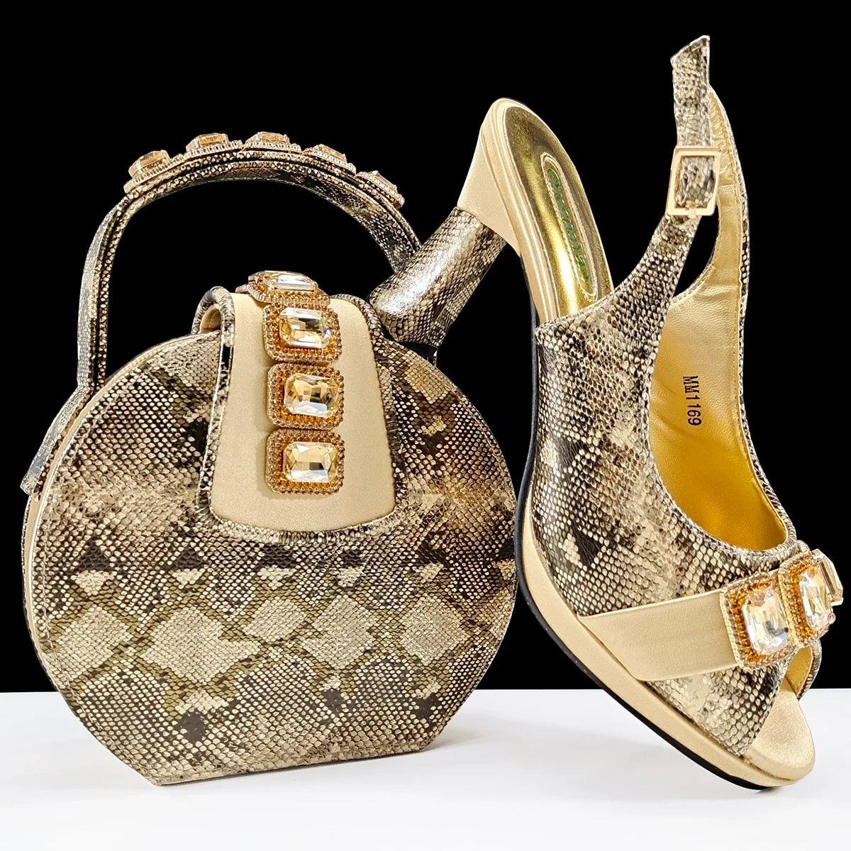 Lastest Italian Shoes And Bag Sets EDHCV1-1