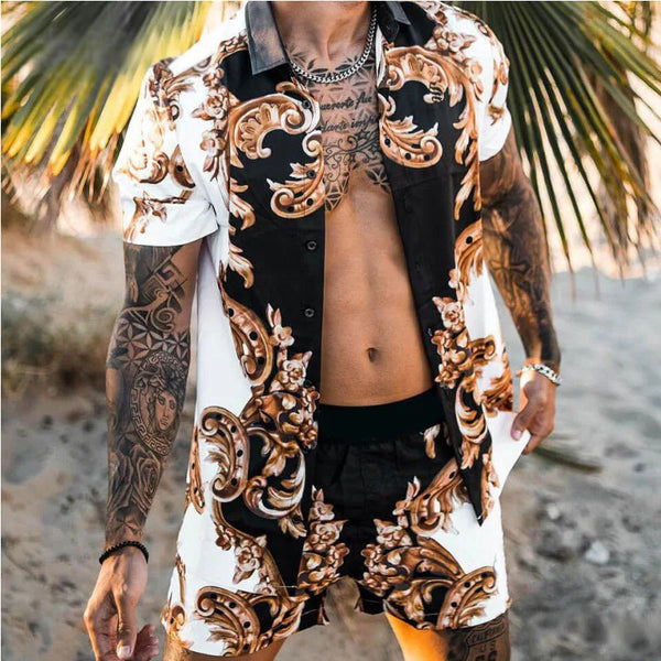 Designer style men two piece Beach set - Sexikinis Swim