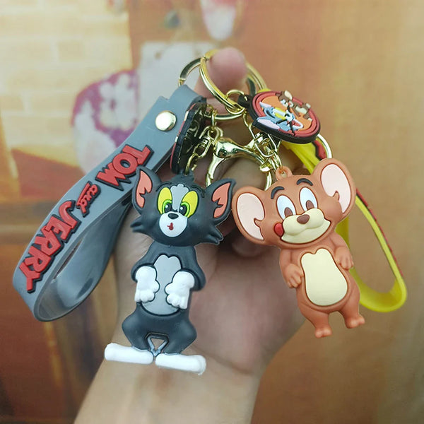 2024 Creative cartoons The Little Mermaid Keychain Accessories Valentine's Day Wedding Anniversary Birthday Gift