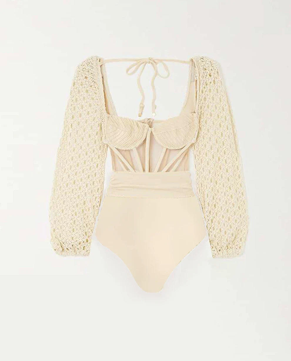 Daisy one piece swimsuit Resort wear - Sexikinis Swim