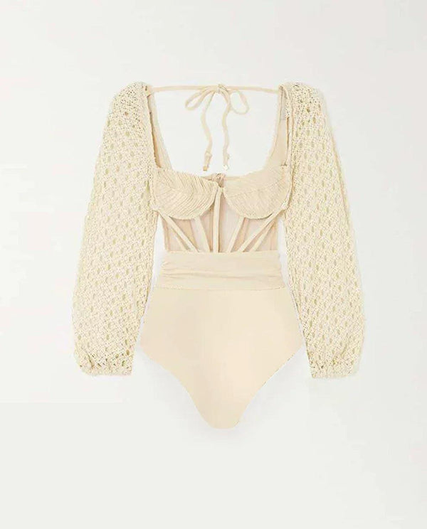 Daisy one piece swimsuit Resort wear - Sexikinis Swim - Gifts for You 'n Me