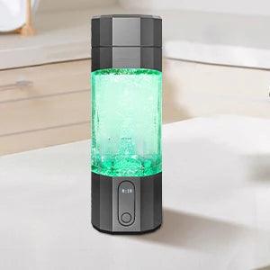 2025 10000PPB Hydrogen Water Bottle with Colorful Light & Valve