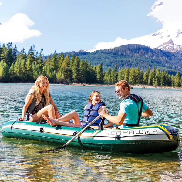 Multi-kayak Inflatable Boat INTEX68347 Sea Eagle Series Raft Thickened Fishing Boat Drift Charging Valve Outdoor Assault Boat