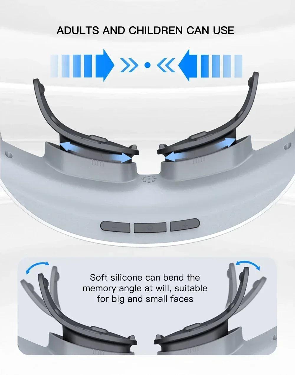 Intelligent Vision Recovery Training Device ems Eye Massage Eye Care Relax Fatigue Travel Rest Rest Child Restore Myopia Glasses