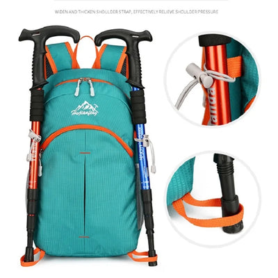 Unisex ultralight Hiking Backpack Bag foldable Men And Women Outdoor Travel Cycling Backpack mountaineering nylon