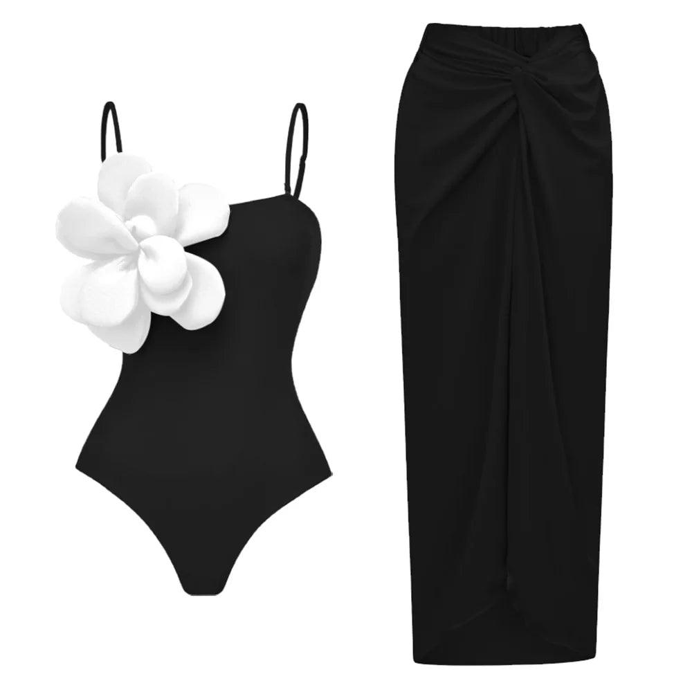 Hibiscus one piece swimsuit - Sexikinis Swim