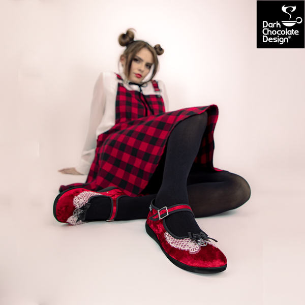 Hot Chocolate Design Sabrina Women's Mary Jane Flat Shoes