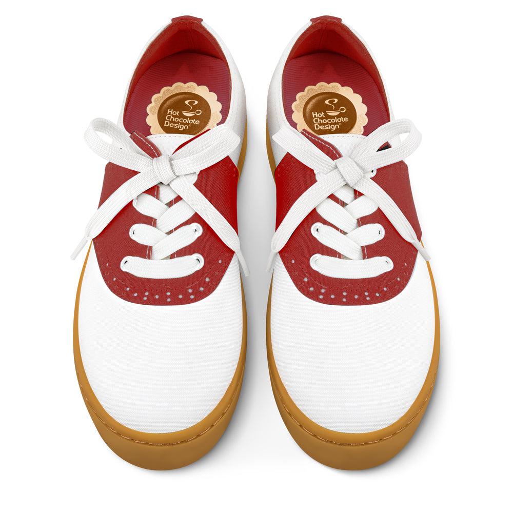 Saddle Red Casual Sneaker