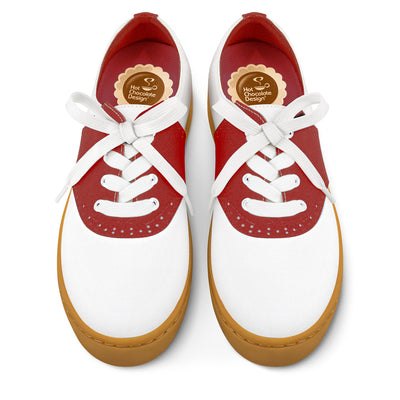 Saddle Red Casual Sneaker