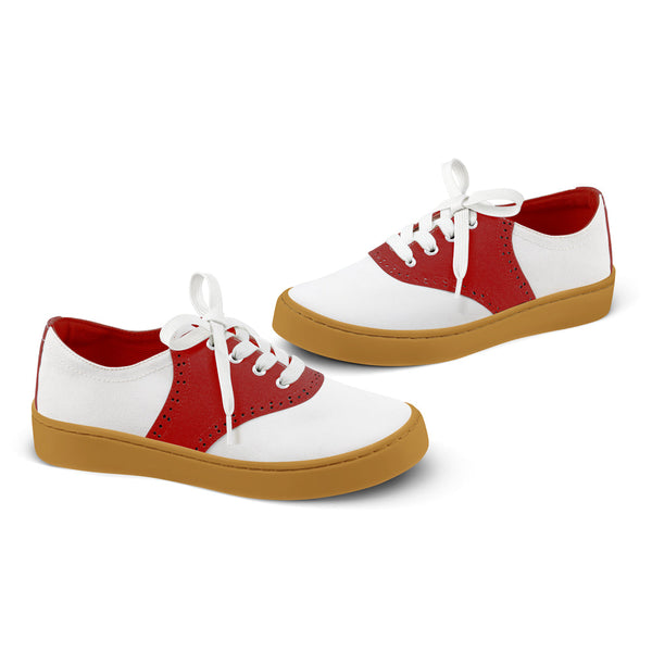 Saddle Red Casual Sneaker