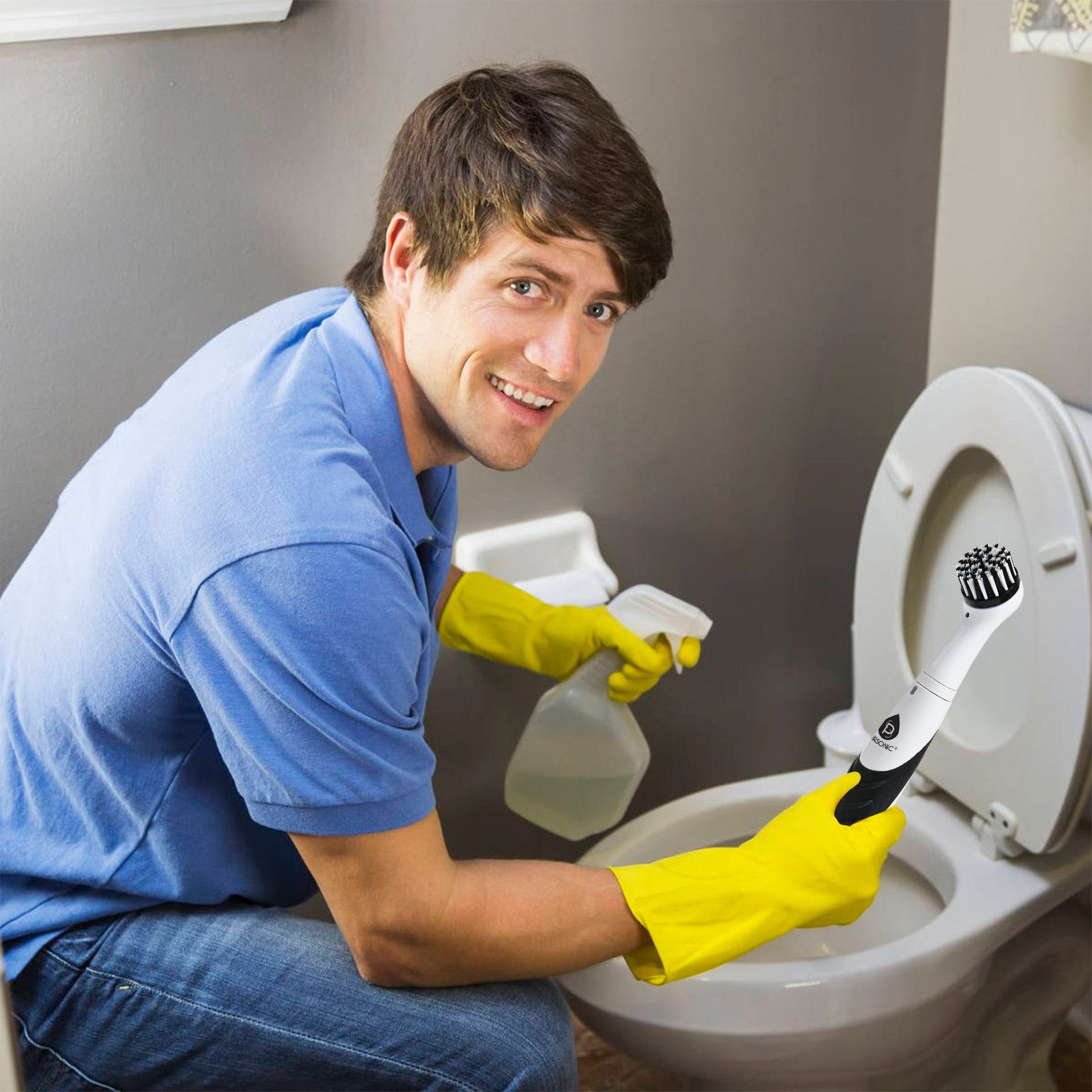 Pursonic Cleaning Power Bundle: Power Scrubbers Brushes & Toilet Tablets