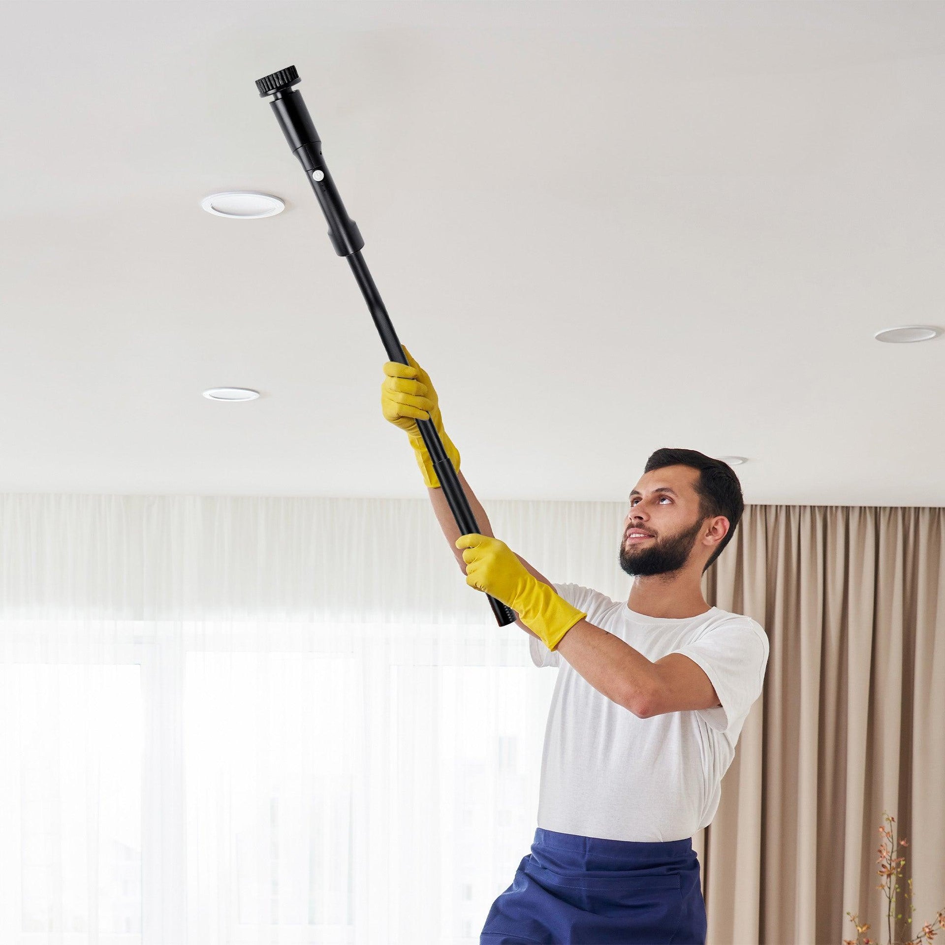 Rechargeable Electric Scalable Scrubber Brush – Reach New Heights in Cleaning Pursonic