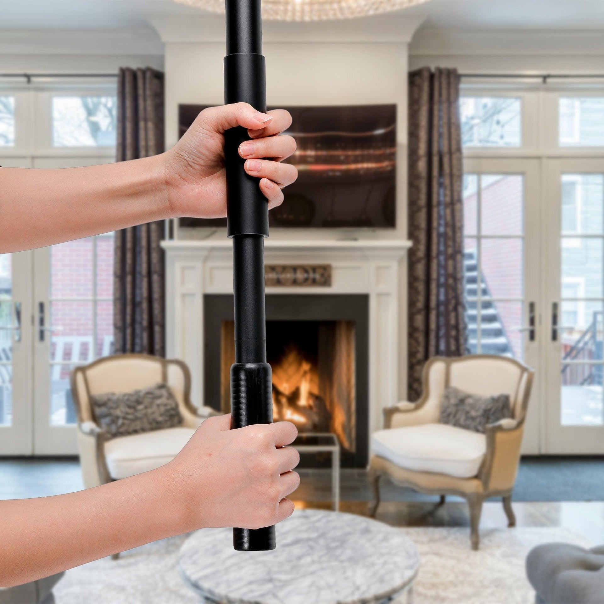 Rechargeable Electric Scalable Scrubber Brush – Reach New Heights in Cleaning Pursonic