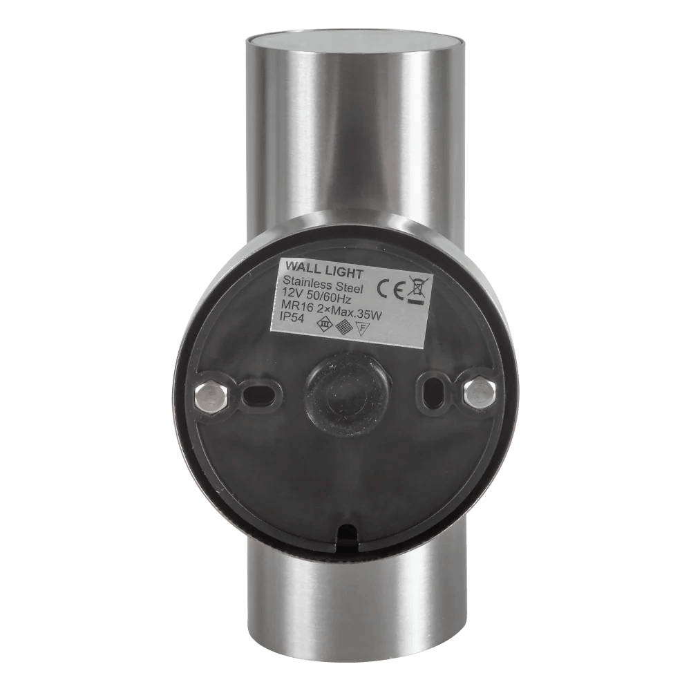 SCS06 LED Stainless Steel Cylinder Up Down Light 2 Directional Sconce Lighting 12V Low Voltage