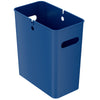 4.2 Gallon / 16 Liter SlimGiant Blue Wastebasket