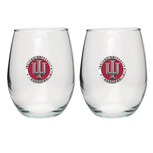Indiana University Stemless Goblets (Set of 2)