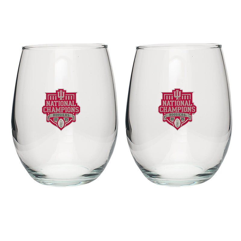 2025-26 Indiana National Champ Stemless Goblets (Set of 2)