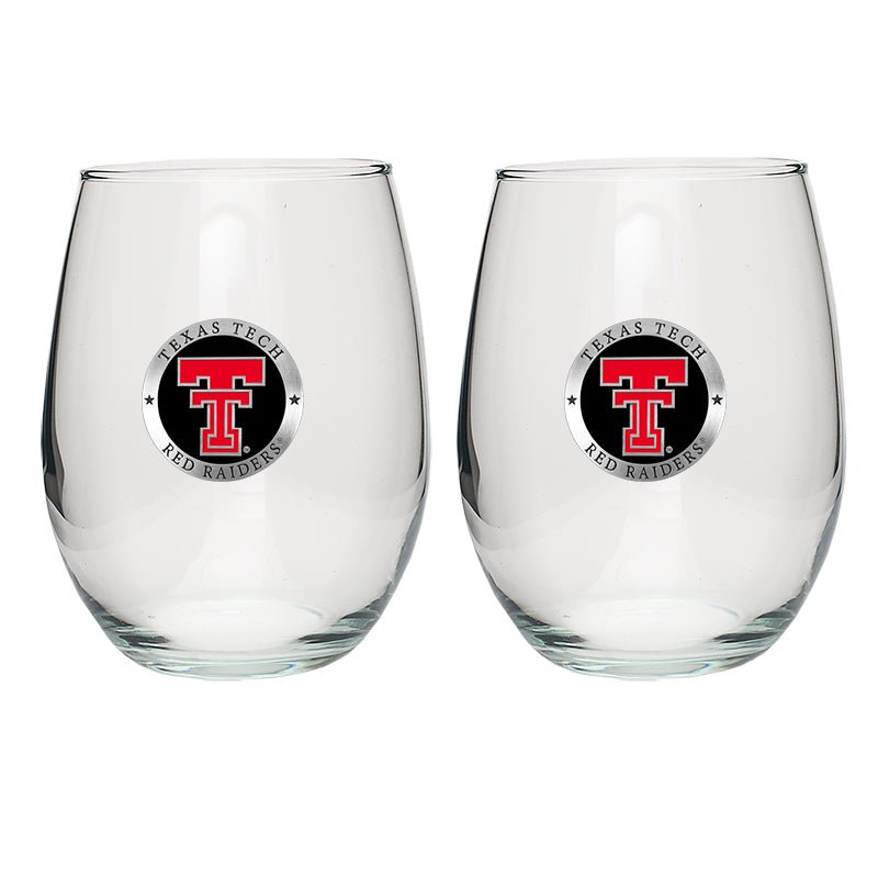 Texas Tech University #2 Stemless Goblet (Set Of 2)