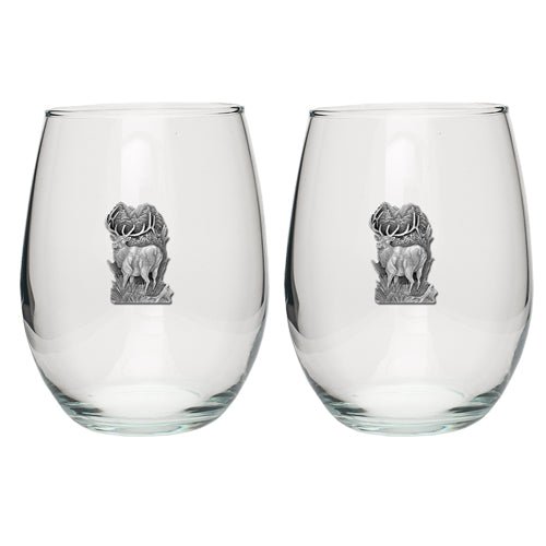 Elk Stem Goblets (Set of 2)