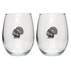 Turkeys Stemless Goblets (Set of 2)